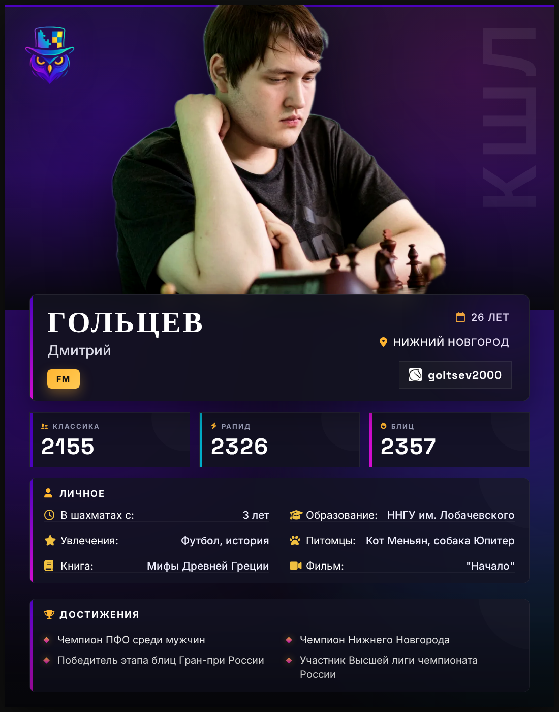 FM Дмитрий Гольцев